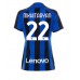 Cheap Inter Milan Henrikh Mkhitaryan #22 Home Football Shirt Women 2022-23 Short Sleeve